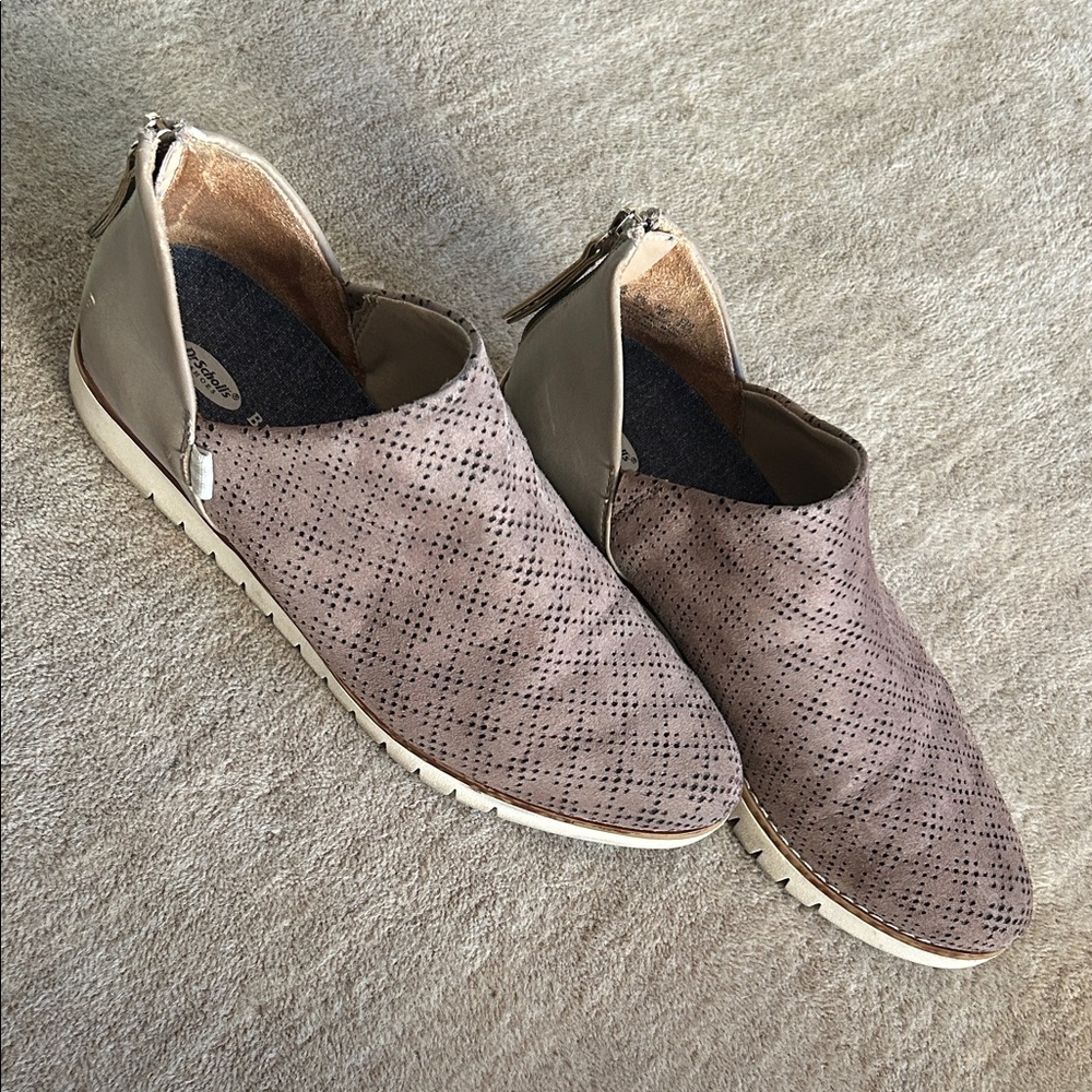 Dr. Scholl's Taupe Ankle Boots